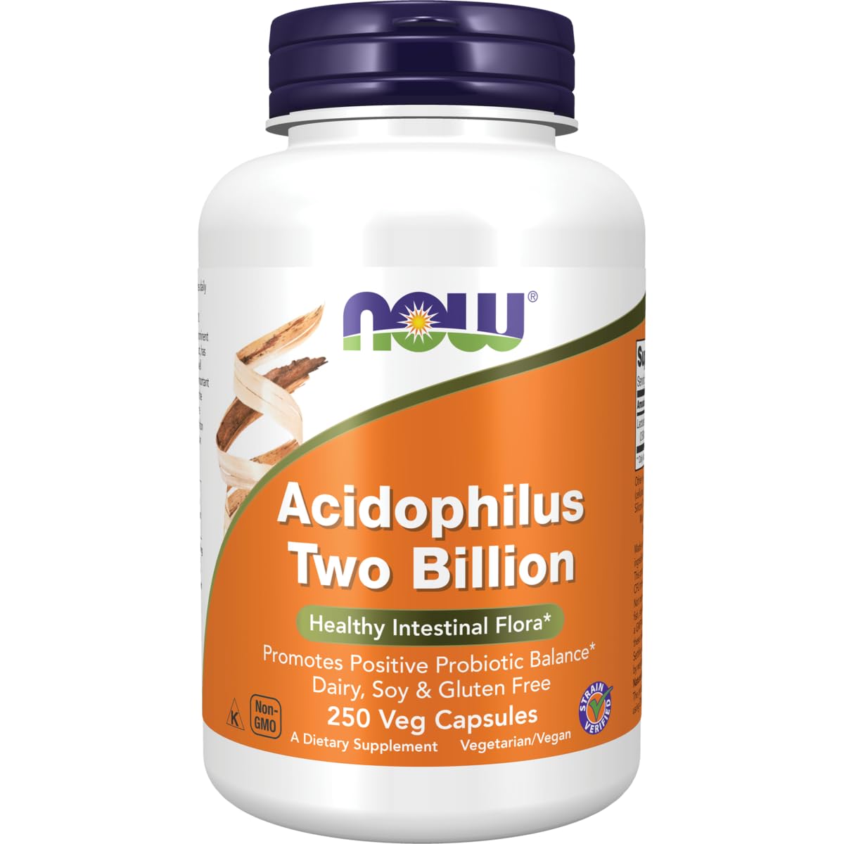 Now Foods Acidophilus 2 Billion 250 Caps – Probiotic Supplement