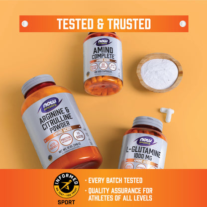 NOW Foods BCAAs 120 Veg Capsules – Leucine, Isoleucine & Valine
