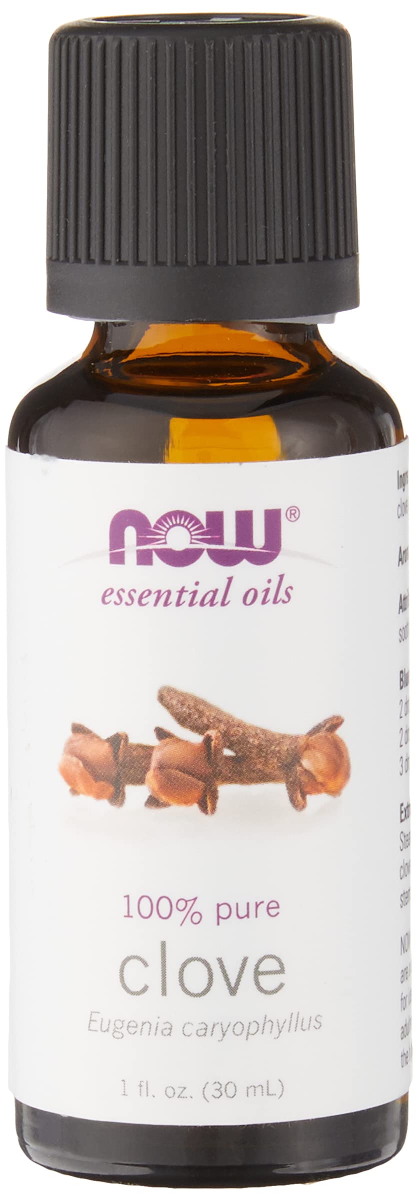 NOW Foods Clove Essential Oil 100% Pure - 1 fl oz