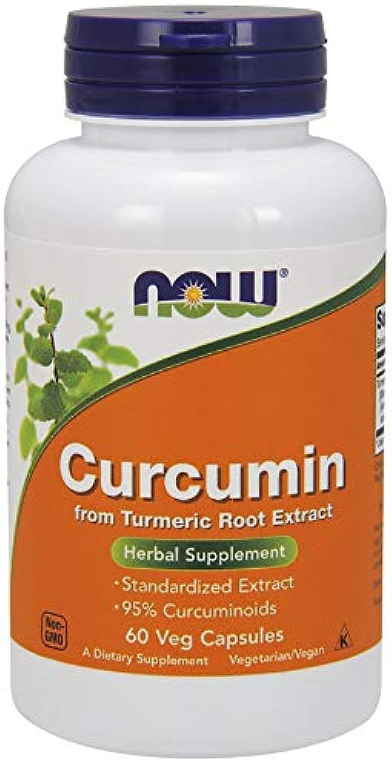 NOW Foods Curcumin Ext 95% 700mg - 60 Capsules | NOW Foods Curcumin Supplement