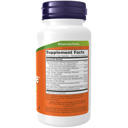 NOW Foods D-Flame with Herbs – Overexertion Support, 90 Veg Capsules