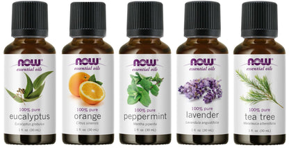 Now Foods Essential Oil 5-Pack Variety Sampler – 1 oz Each