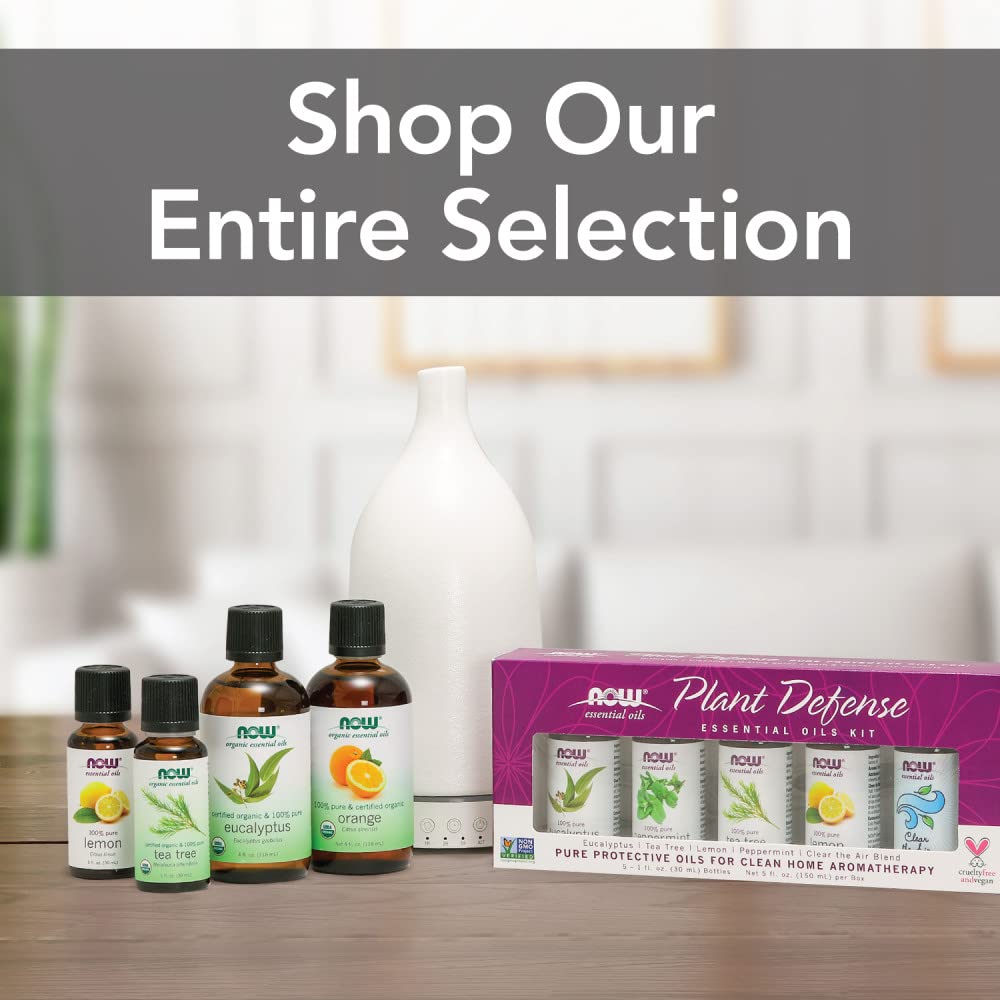 Now Foods Essential Oil 5-Pack Variety Sampler – 1 oz Each
