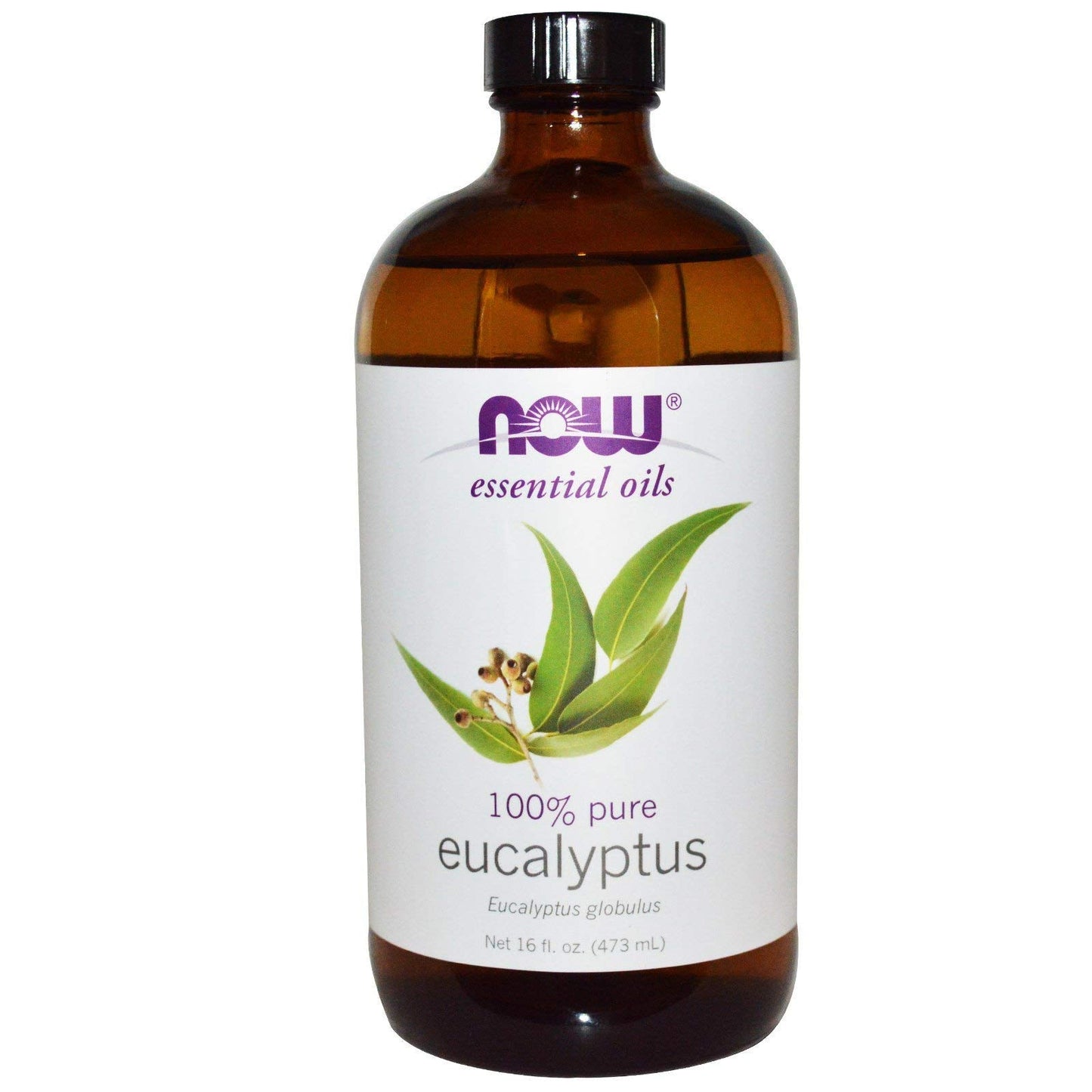 NOW Foods Eucalyptus Globulus Oil 16 fl oz (2 Pack) | 100% Pure Eucalyptus Essential Oil