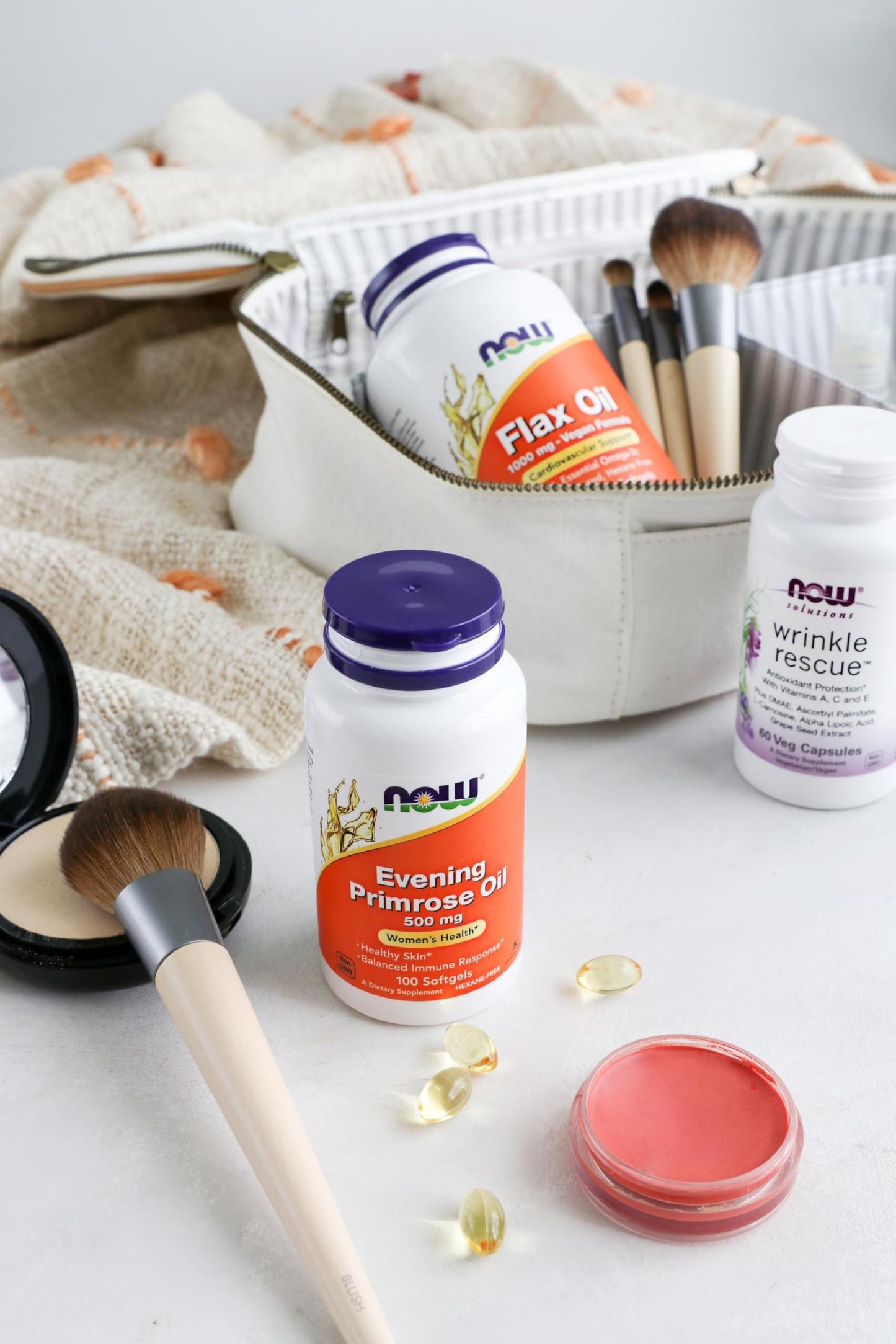 NOW Foods Evening Primrose Oil 500 mg with GLA - 100 Softgels