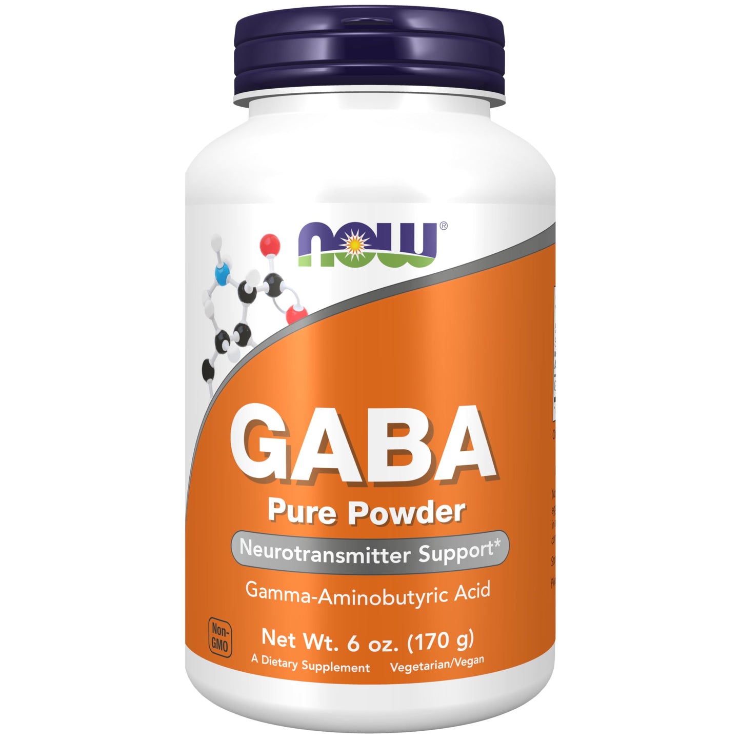 NOW Foods GABA Powder 6 oz – Gamma-Aminobutyric Acid, Neurotransmitter Support*