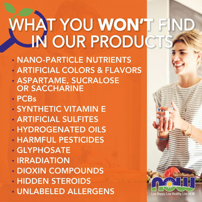 NOW Foods L-Theanine 200 mg Double Strength - 180 Vegan Capsules with Inositol