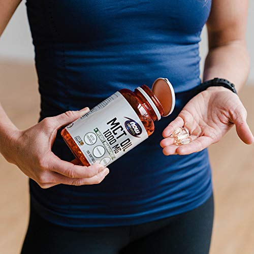 NOW Foods Sports Nutrition MCT Oil 1000 mg – 150 Softgels | Weight Management