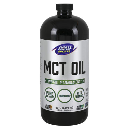 NOW Foods MCT 100% Oil, 32 fl oz | Pure MCT Oil