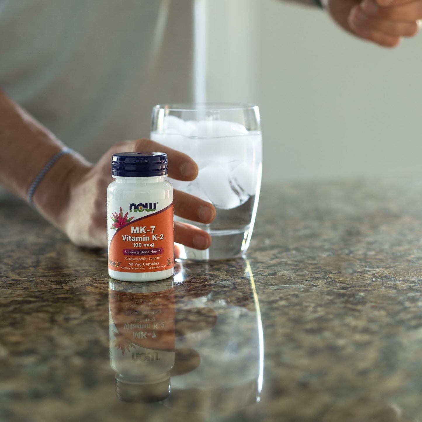 NOW Foods MK-7 Vitamin K-2 100 mcg Veg Capsules – Cardio & Bone Health
