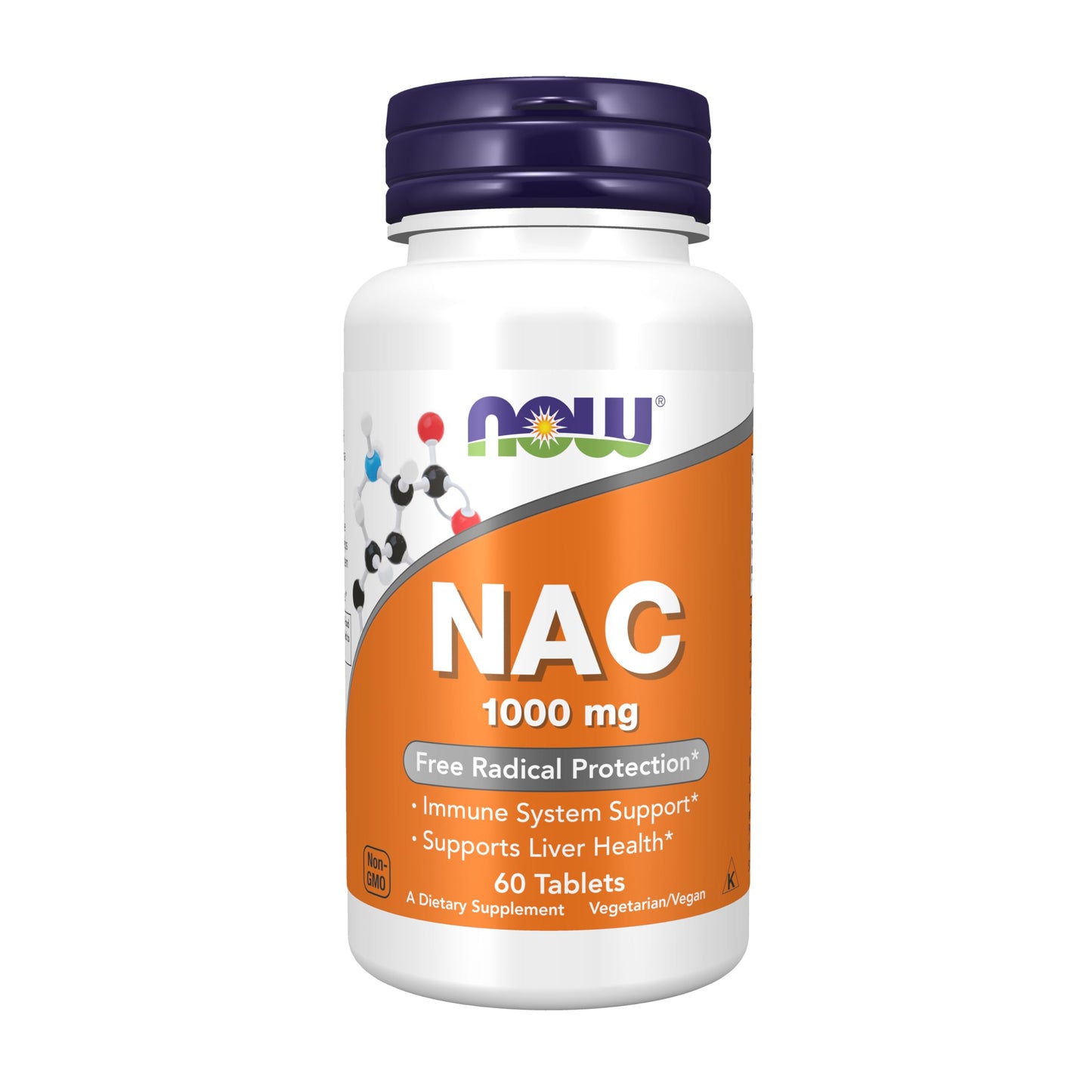 NOW Foods NAC 1,000 mg - 60 Tablets | Immune Support & Free Radical Protection*