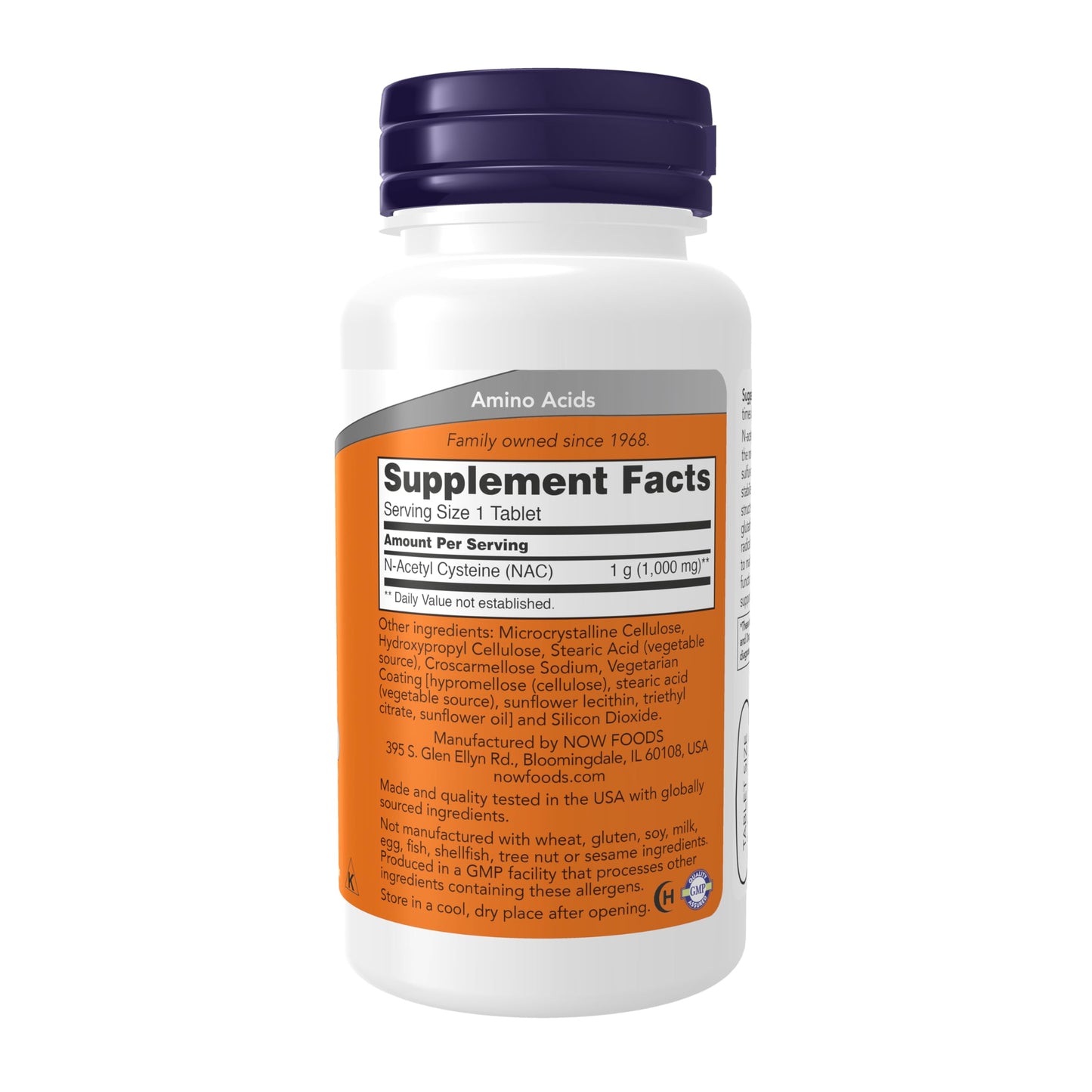 NOW Foods NAC 1,000 mg - 60 Tablets | Immune Support & Free Radical Protection*
