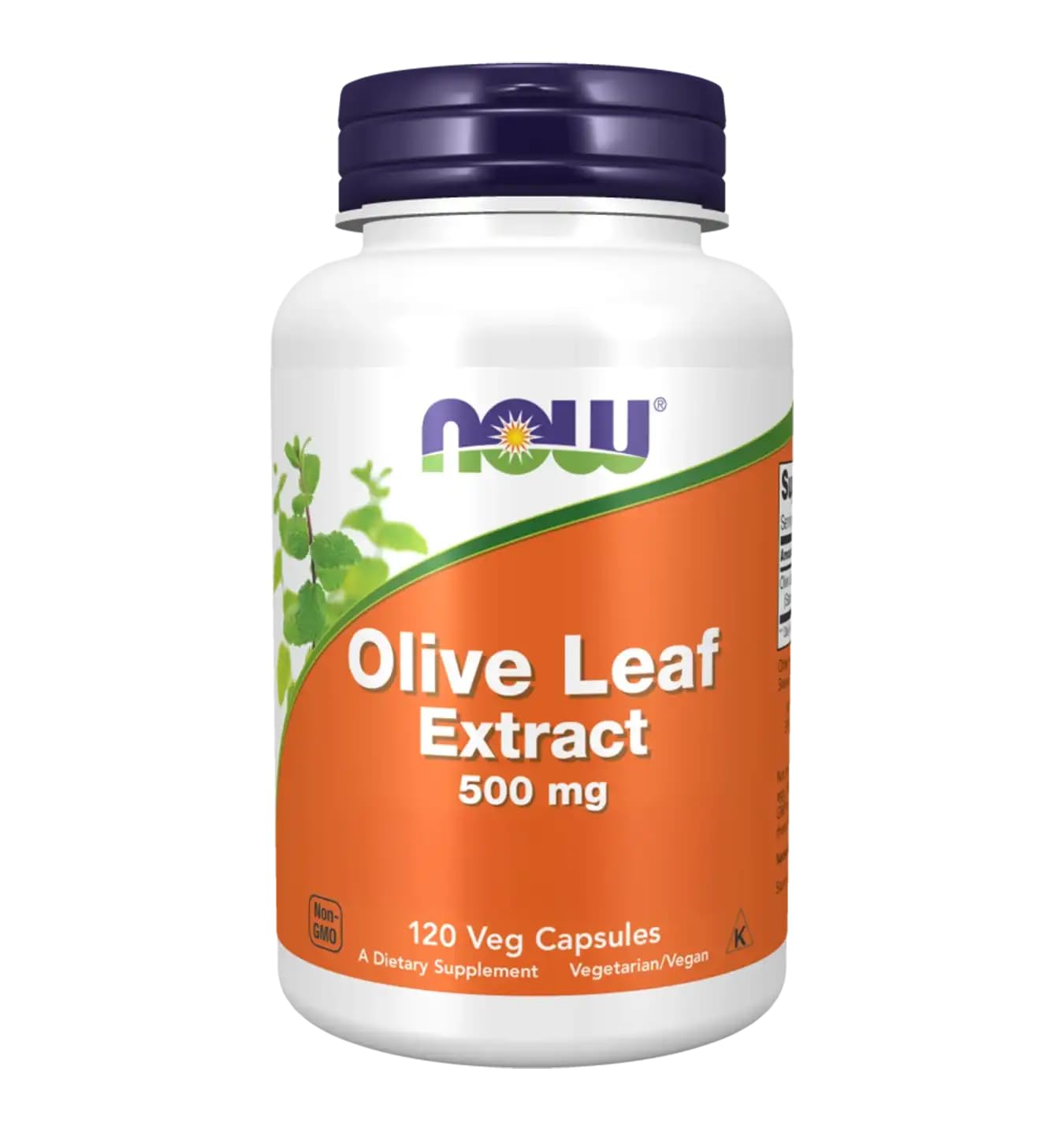 Now Foods Olive Leaf Extract 500 mg – 120 Veg Capsules