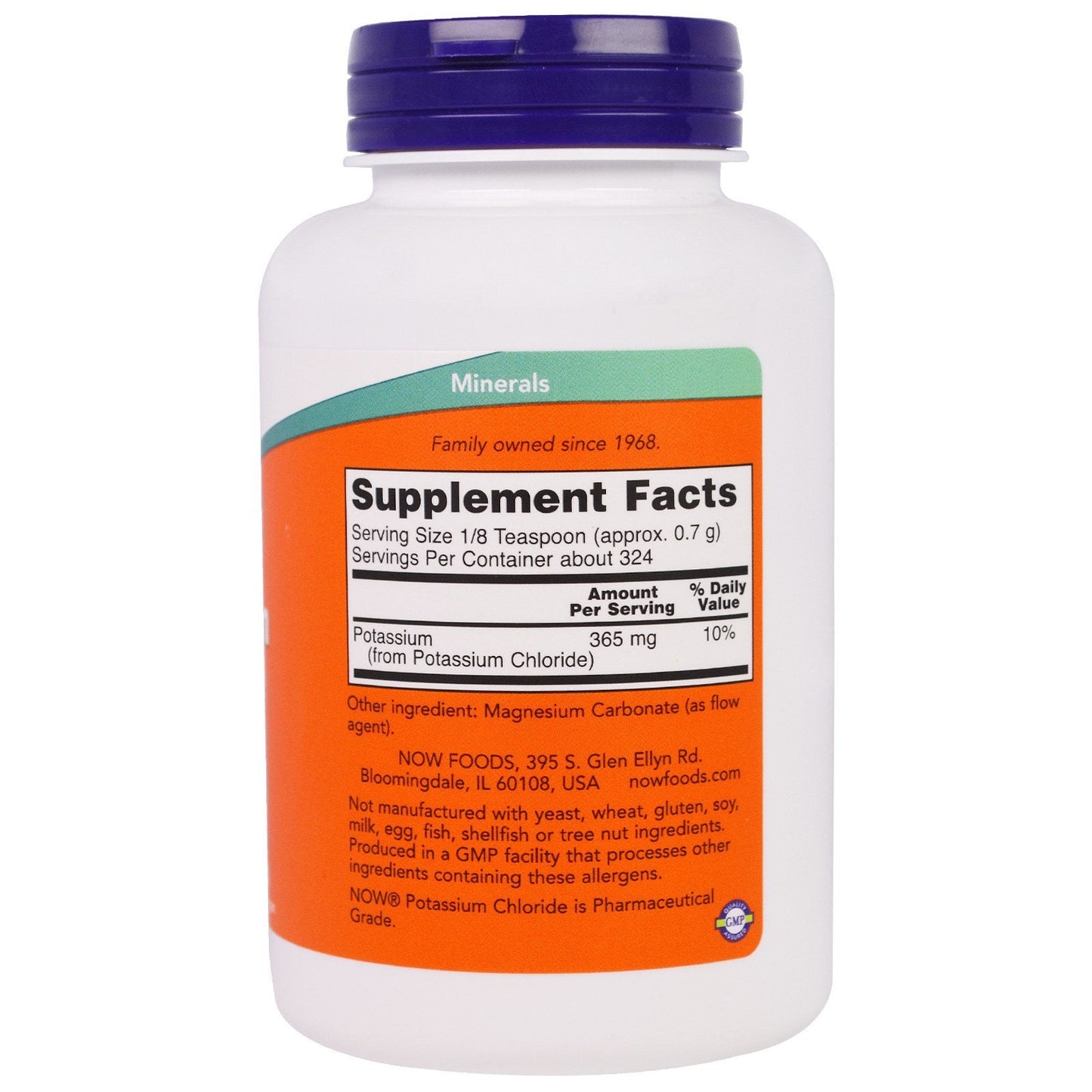 Now Foods Potassium Chloride Powder – Salt Substitute, 8 oz (2 pack)