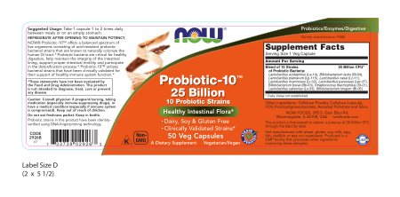Now Foods Saccharomyces Boulardii Veg Capsules, 120 Count – Probiotic