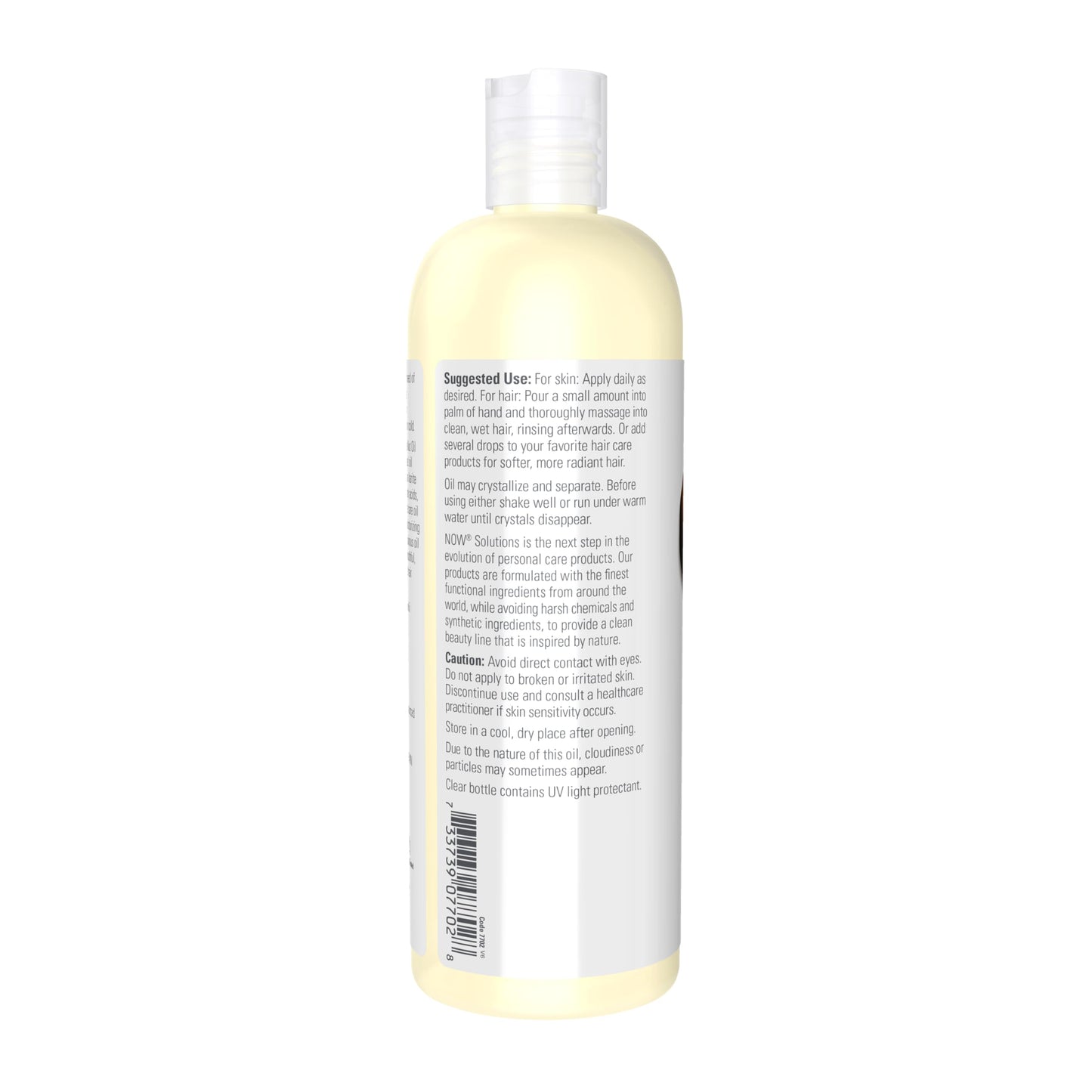 NOW Foods Solutions Shea Nut Oil – Multi-Purpose Moisturizing Oil for Skin, Hair & Scalp (16 oz)