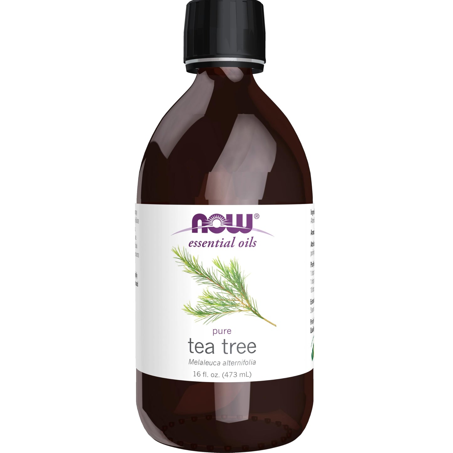 NOW Foods Tea Tree Oil 16 oz – 100% Pure, Steam Distilled Essential Oil