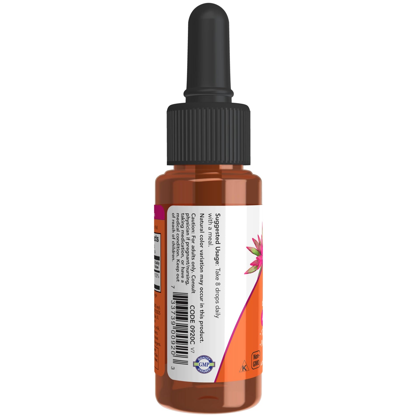 NOW Foods Vitamin E-Oil Liquid D-Alpha Tocopherol 1 oz
