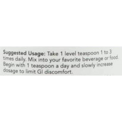 NOW Inulin Prebiotic Fos, 8-Ounces (Pack of 2) | Prebiotic Fiber Supplement
