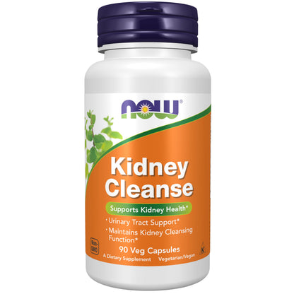 NOW Kidney Cleanse with Uva Ursi, Parsley Seed, Fennel & Horsetail - 90 Veg Capsules | NOW Foods