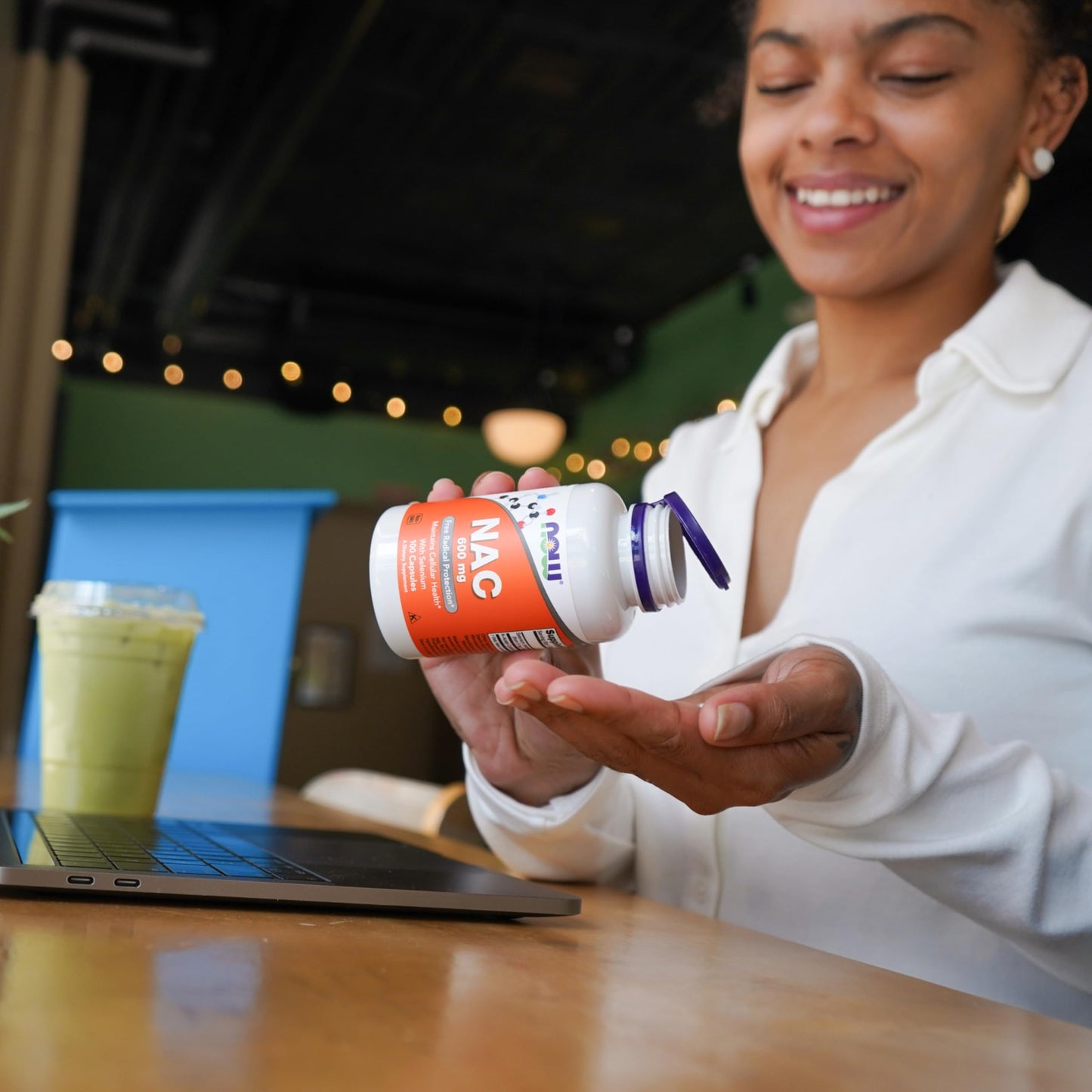 NOW NAC (N-Acetyl Cysteine) 600 mg with Selenium – 100 Capsules | NOW Foods
