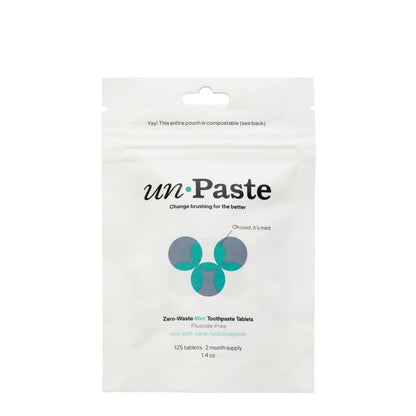 Nano-Hydroxyapatite Toothpaste Tablets - Fluoride-Free Mint, 125ct (2-Month Supply)