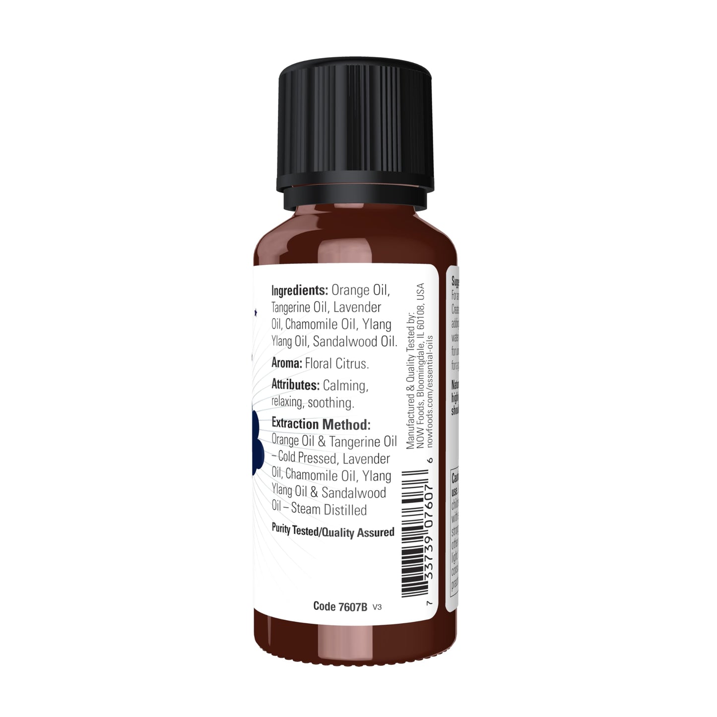 NOW Peaceful Sleep Essential Oil Blend – Relaxing Aromatherapy, 1 oz, Vegan
