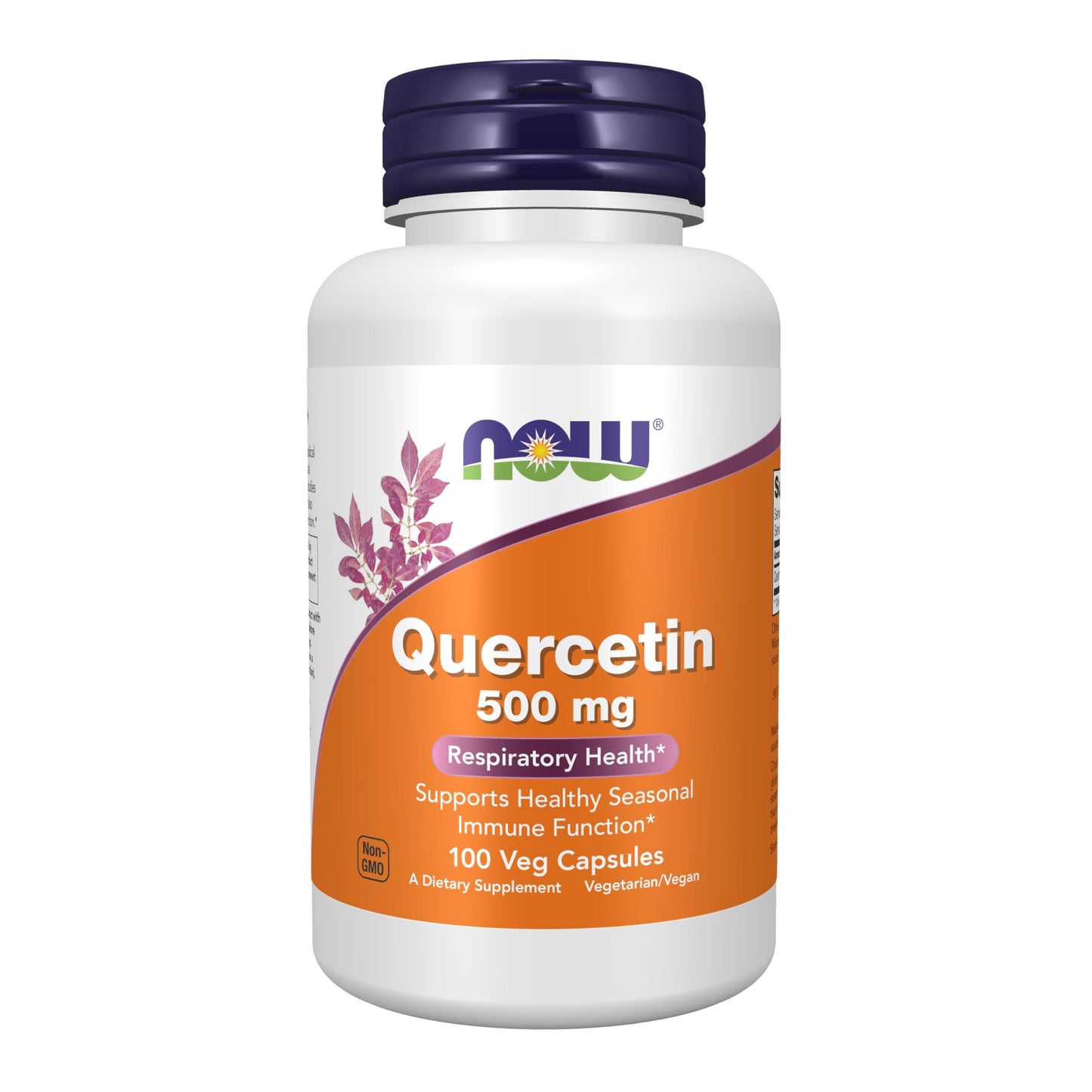 NOW Quercetin 500mg – 100 Veg Capsules | Immune Support