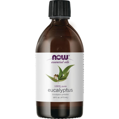 Now Solutions Eucalyptus Essential Oil, 16 Fl Oz – 100% Pure Eucalyptus Globulus