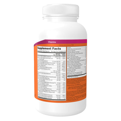 NOW Special Two with Green Superfoods & Herbal Extracts – 240 Veg Capsules | Vegan Multivitamin