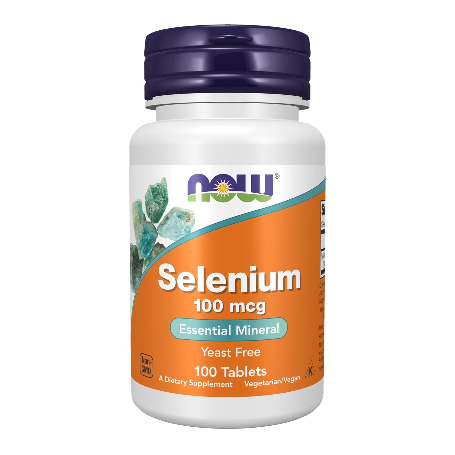 NOW Supplements Selenium (L-Selenomethionine) 100 mcg – Essential Mineral, 100 Tablets