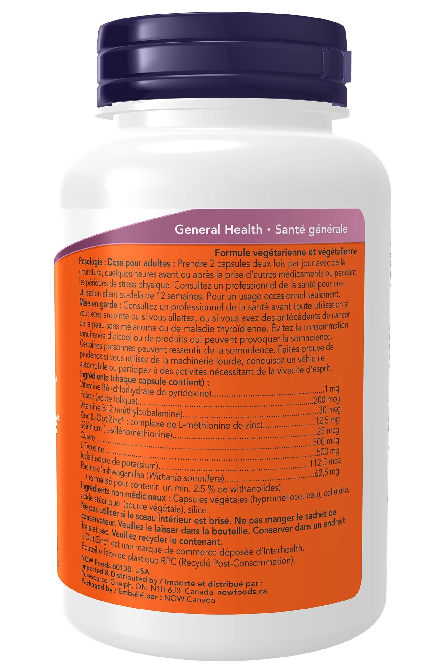 NOW Foods Thyroid Energy™ – Iodine & Tyrosine Plus Selenium, Zinc & Copper | 90 Veg Capsules