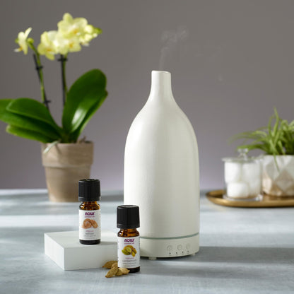 NOW Essential Oils Vetiver Oil – Steam Distilled, 100% Pure, 10 mL