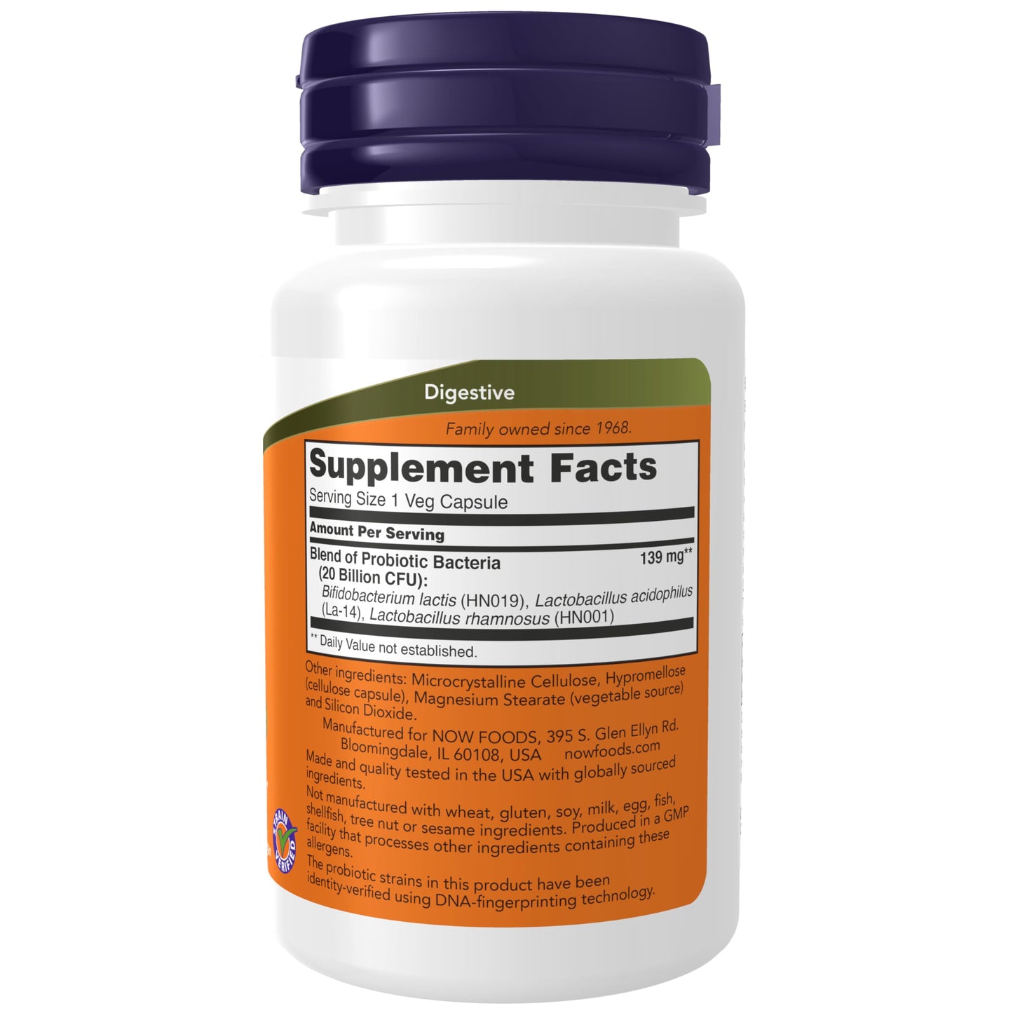 NOW Foods Women's Probiotic 20 Billion – 3 Clinically Tested Strains, 50 Veg Capsules