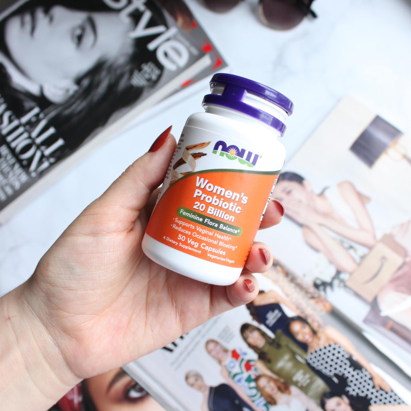 NOW Foods Women's Probiotic 20 Billion – 3 Clinically Tested Strains, 50 Veg Capsules