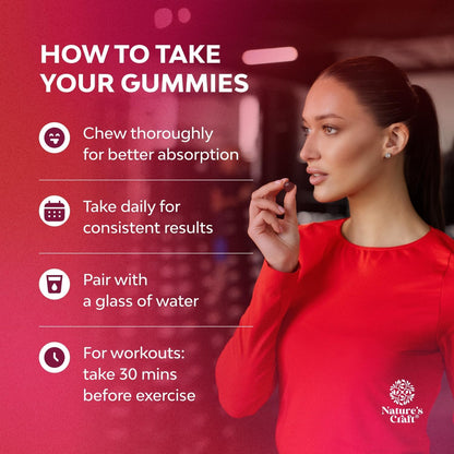 Flow Boosting Beet Root Gummies – Nitric Oxide & Heart Health Support (Vegan, Non-GMO)