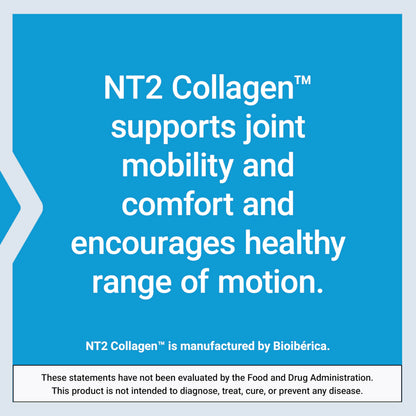 Life Extension NT2 Collagen — Joint Health & Mobility, 60 Small Capsules