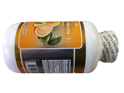 Nu Health Vitamin C Chewable 500mg - 300 Tablets | Made in USA