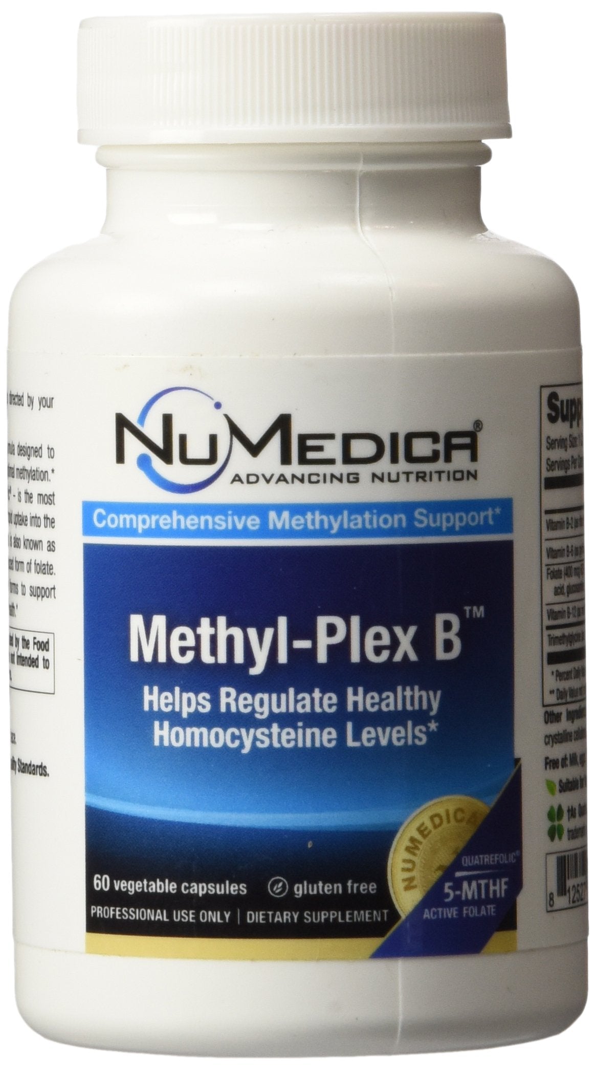 NuMedica Methyl-Plex B 60 Vegetable Capsules | Vitamin B Complex