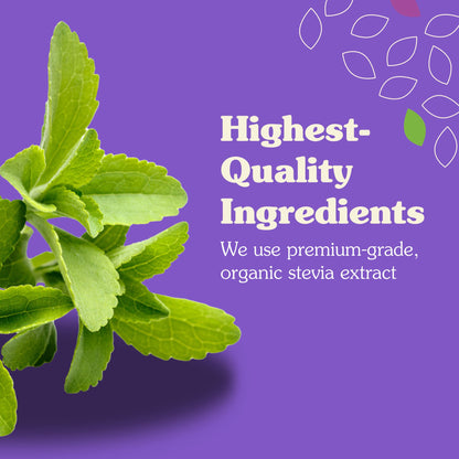 NuNaturals White Stevia Powder Blend — Zero-Calorie Plant-Based Sweetener, 12 oz