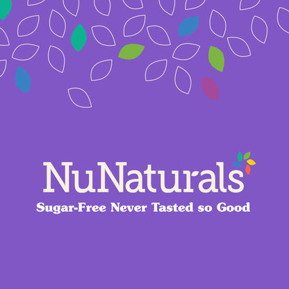 NuNaturals White Stevia Powder Blend — Zero-Calorie Plant-Based Sweetener, 12 oz