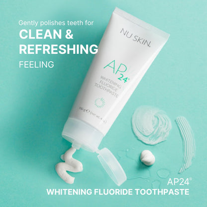 Nu Skin AP 24 Whitening Toothpaste - Vanilla Mint, 4 oz, 2 Pack | AP 24 Blend