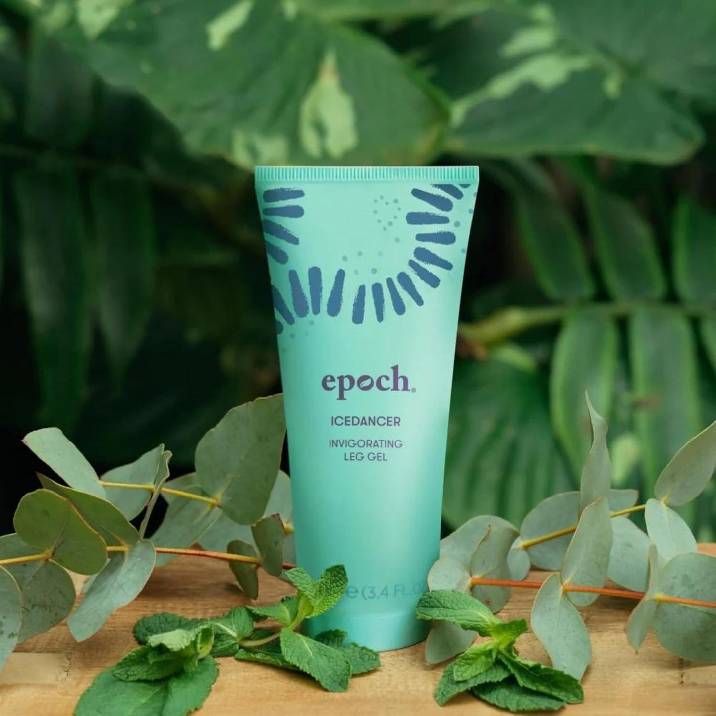 Nu Skin Epoch Ice Dancer Invigorating Leg Gel | Alcohol-Free, Wild Mint & Menthol