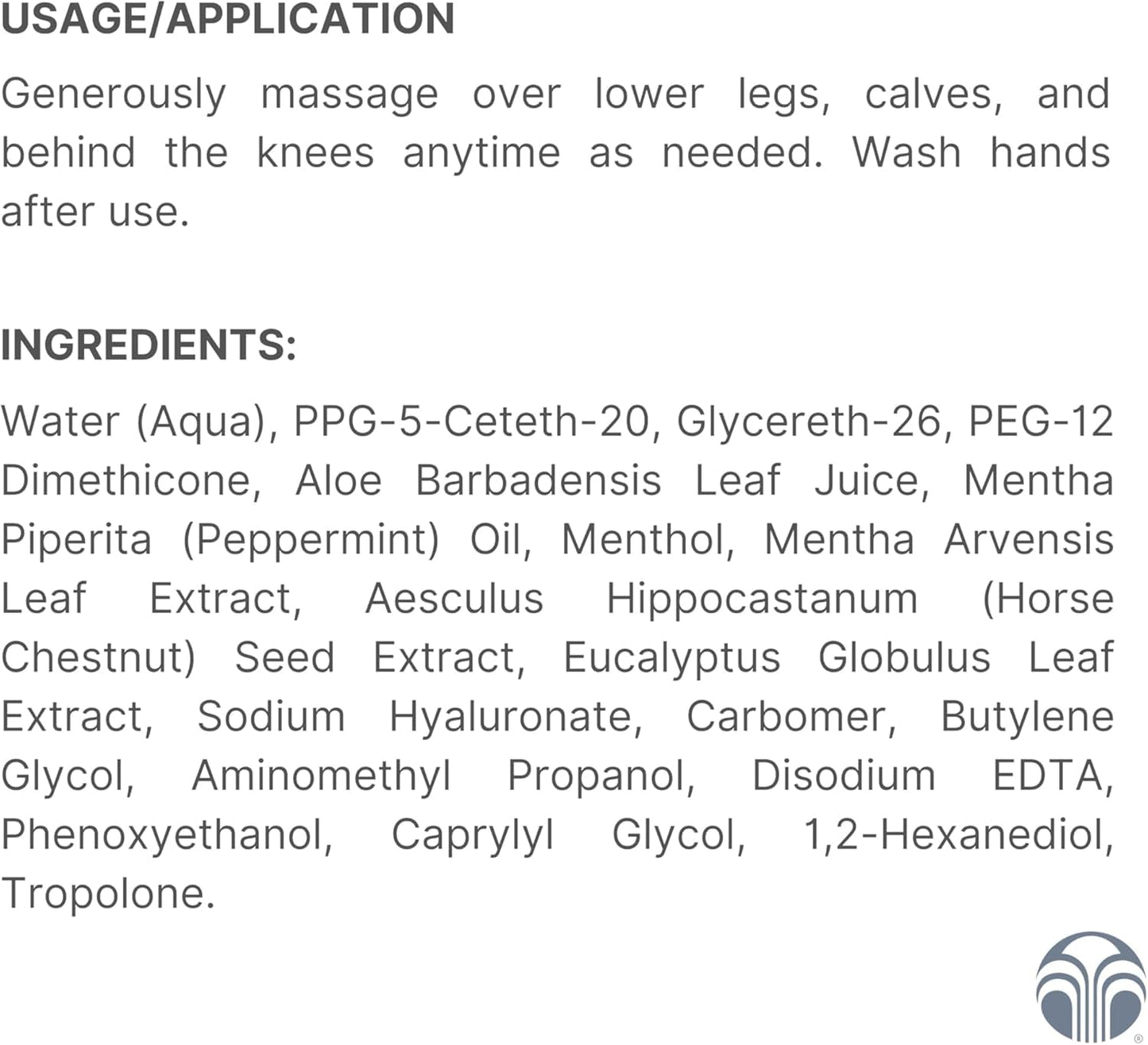 Nu Skin Epoch Ice Dancer Invigorating Leg Gel | Alcohol-Free, Wild Mint & Menthol
