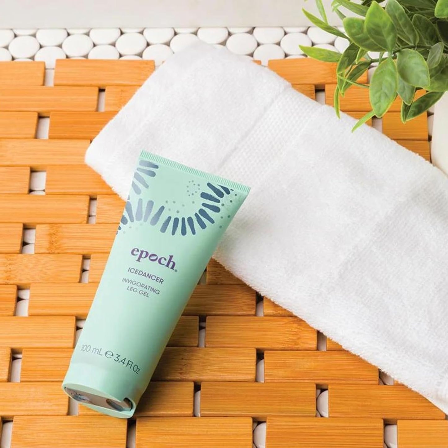 Nu Skin Epoch Ice Dancer Invigorating Leg Gel | Alcohol-Free, Wild Mint & Menthol