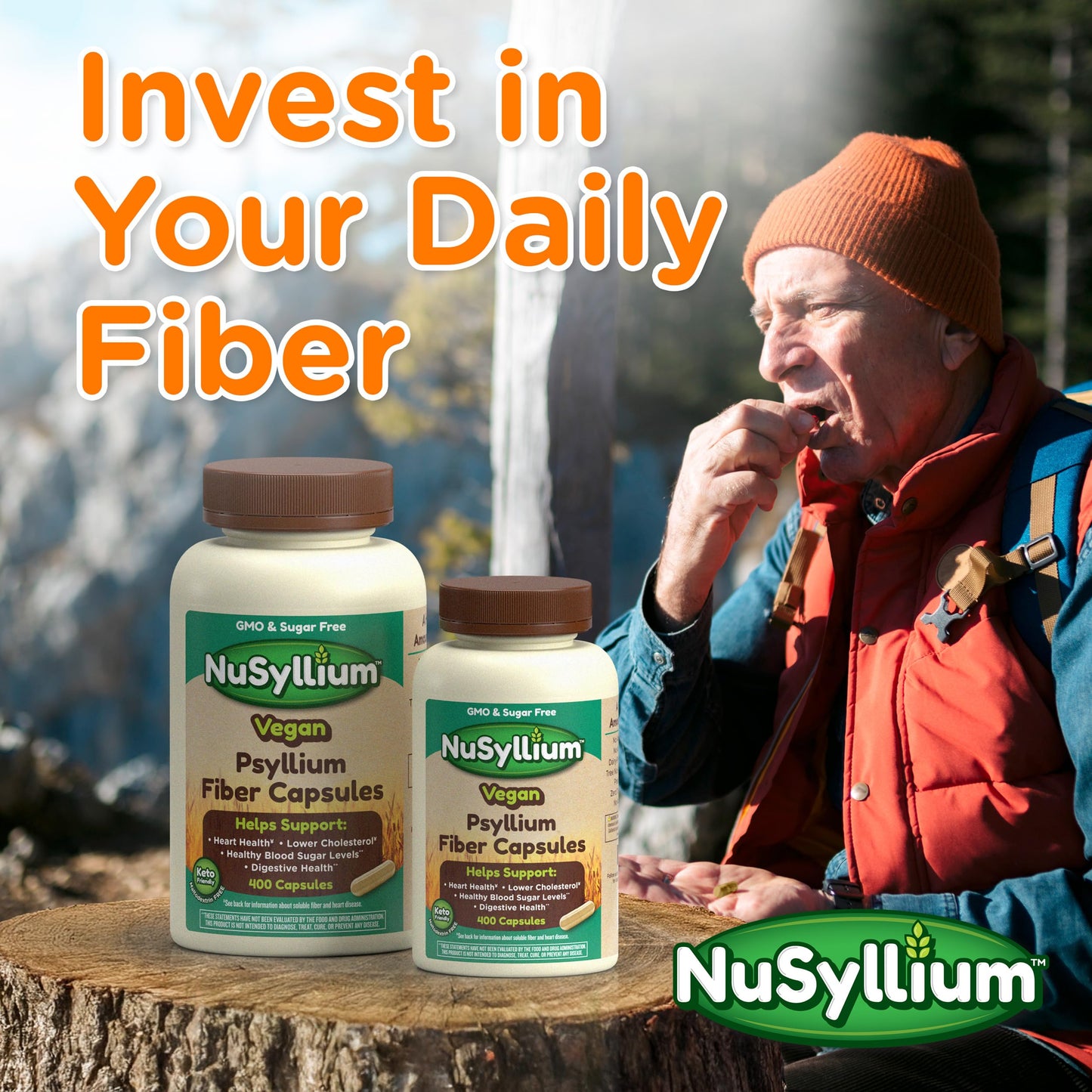 NuSyllium Organic Psyllium Husk Powder – USDA Organic, 21 oz, 85 Servings