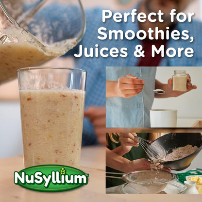 NuSyllium Organic Psyllium Husk Powder – USDA Organic, 21 oz, 85 Servings