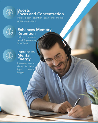 NuClarity - Premium Nootropic Brain Supplement for Focus & Clarity