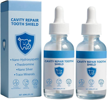 Nudenta Odontic Repair Tooth Armor Liquid – Nano Hydroxyapatite Remineralization Drops (2x60ml)