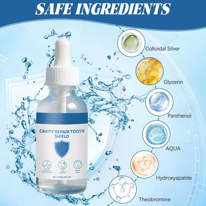 2Pcs Nudenta Odontic Repair Tootharmor - Cavity Healing Liquid for Enamel Protection & Gum Health